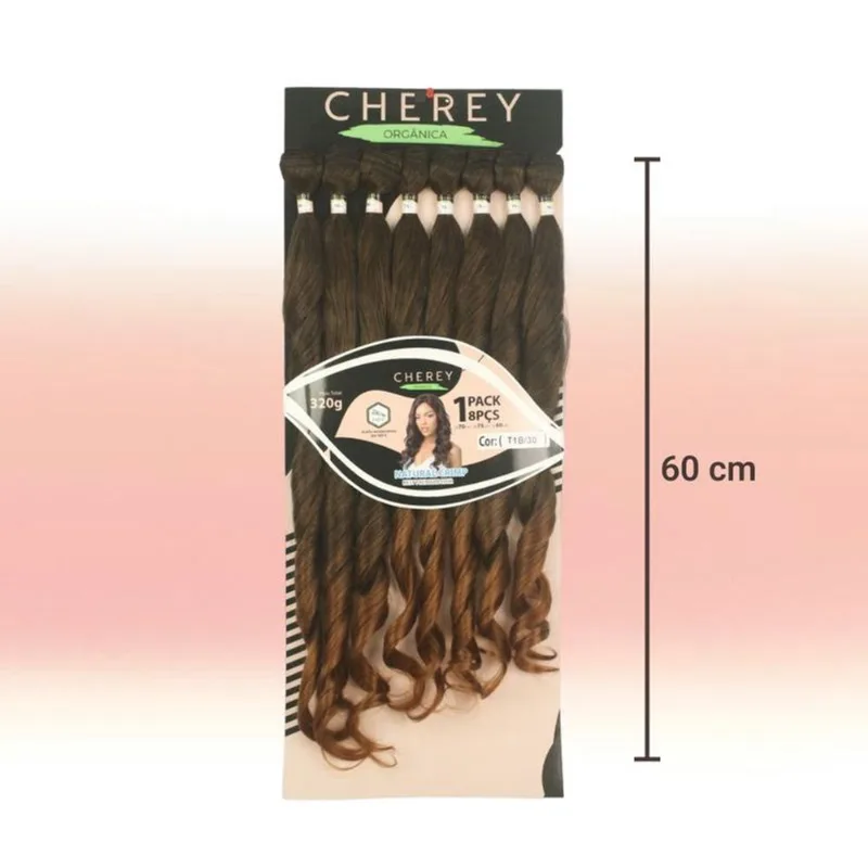 Cabelo Orgânico Natural Crimp 320G