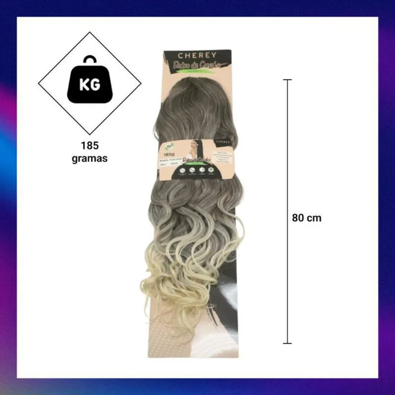 Cabelo Bio Orgânica Podo Wave Rabo De Cavalo 185G