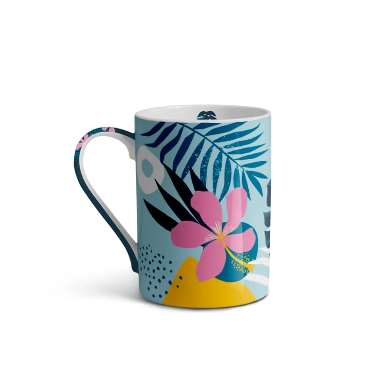 Caneca de Porcelana Jardim 370ml Up Home - UD244 UD244