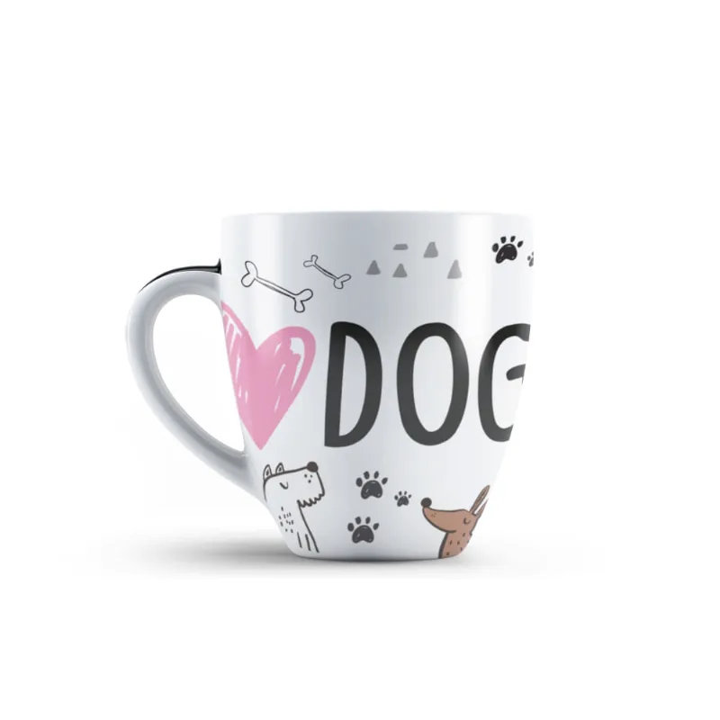 Caneca de Porcelana Dogs 440ml Up Home - UD253 UD253