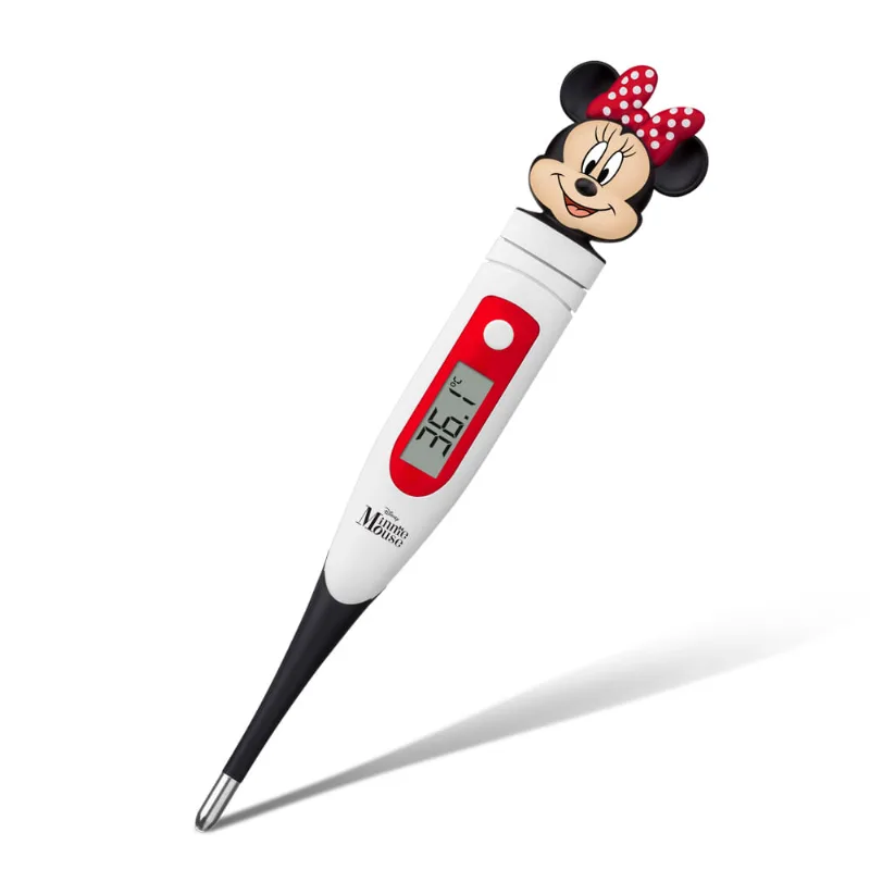 Termômetro Digital Multilaser Minnie Ponta Flexível Hc079 1 Unidade