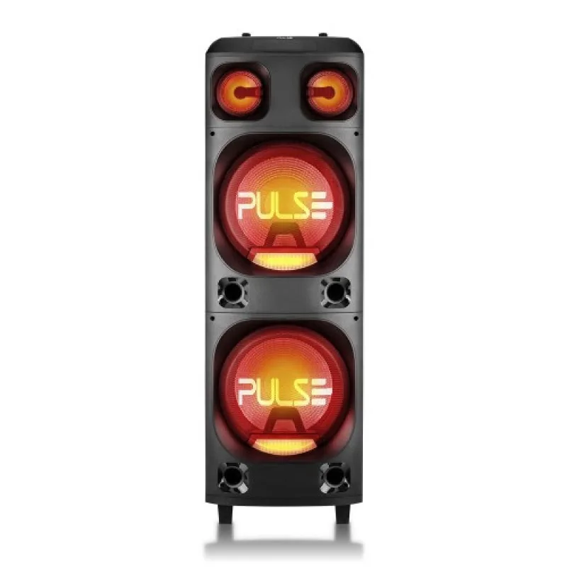 Caixa Amplificada de 12 Pol. 2200W com Bluetooth, Auxiliar, sd, usb, fm e LED Pulse - SP500