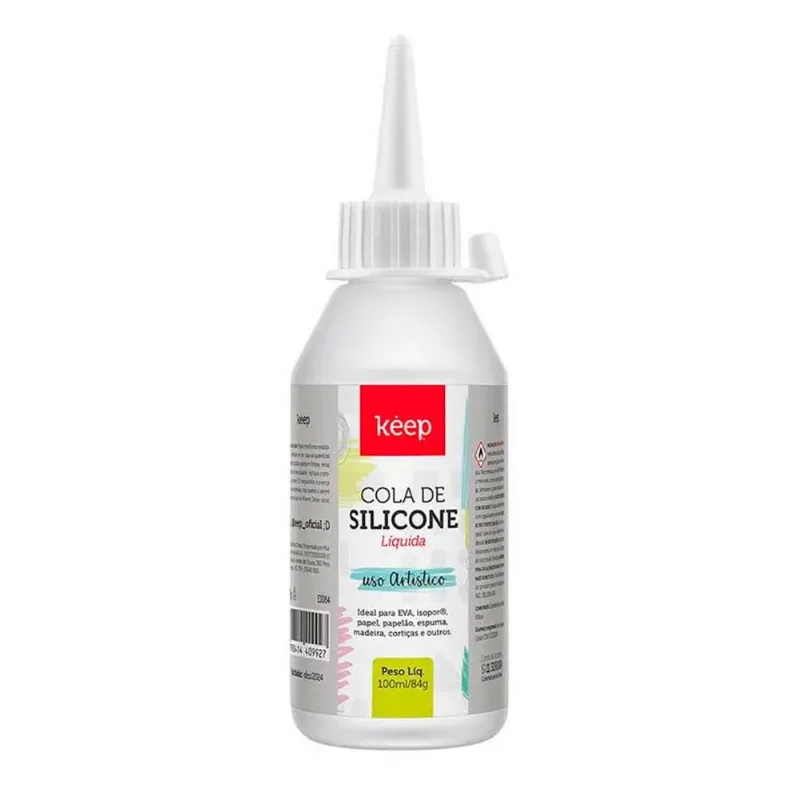 Cola De Silicone Líquida Keep EI084 100ml (MP)