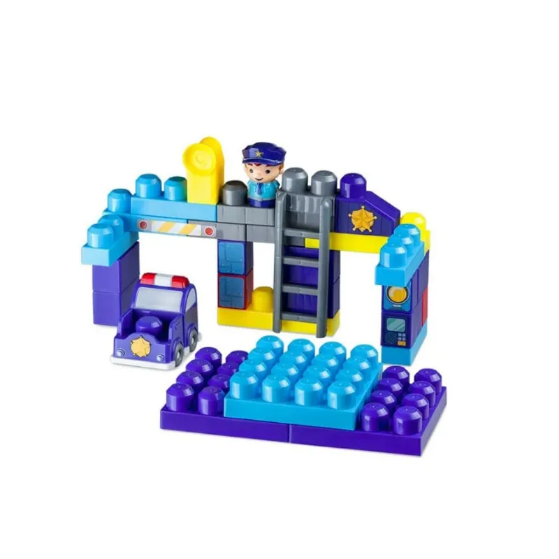 Cubic Jr Blocos de Montar Policía - 31pçs - Multikids - UNICA