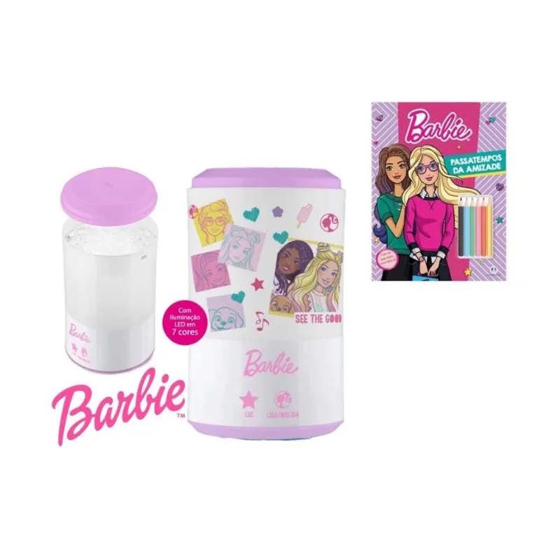 Umidificador de Ar Multilaser Barbie 3L HC246 Bivolt