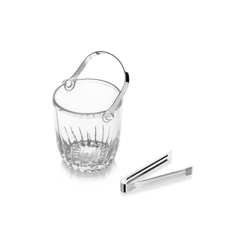 Balde Para Gelo Em Vidro 950ml Up Home Ud268 Transparente