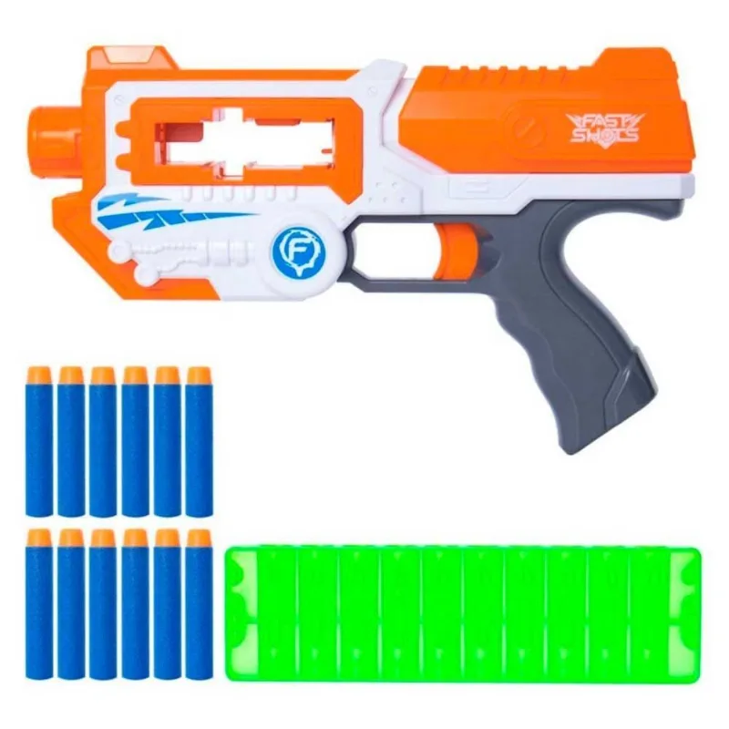 Lançador De Dardos X-Target Shadow Com 12 Dardos Multikids - BR1455