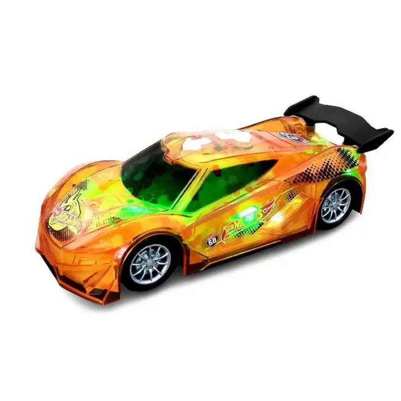 Carro Hot Wheels Programing +3 Anos Laranja Multilaser