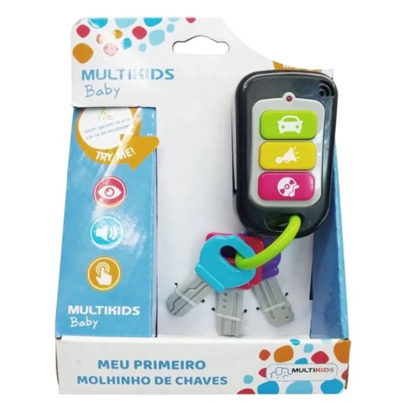 Chocalho Meu Primeiro Molhinho de Chaves c/ Som - Multikids - UNICA