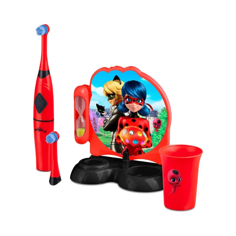 Escova Dental Rotacional Infantil Lady Bug Miraculous - HC428