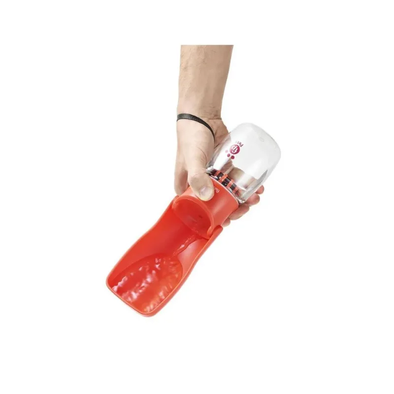 Garrafa Portátil Pet Foldable Water To Go 350ml Vermelha - Fischer Price Vermelha - PP258