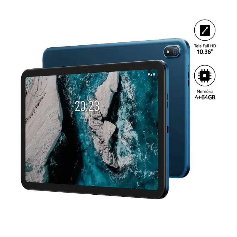 Tablet Nokia T20 10,4 4G Wi-Fi 64GB 4GB 8MP Android - NK069 3548