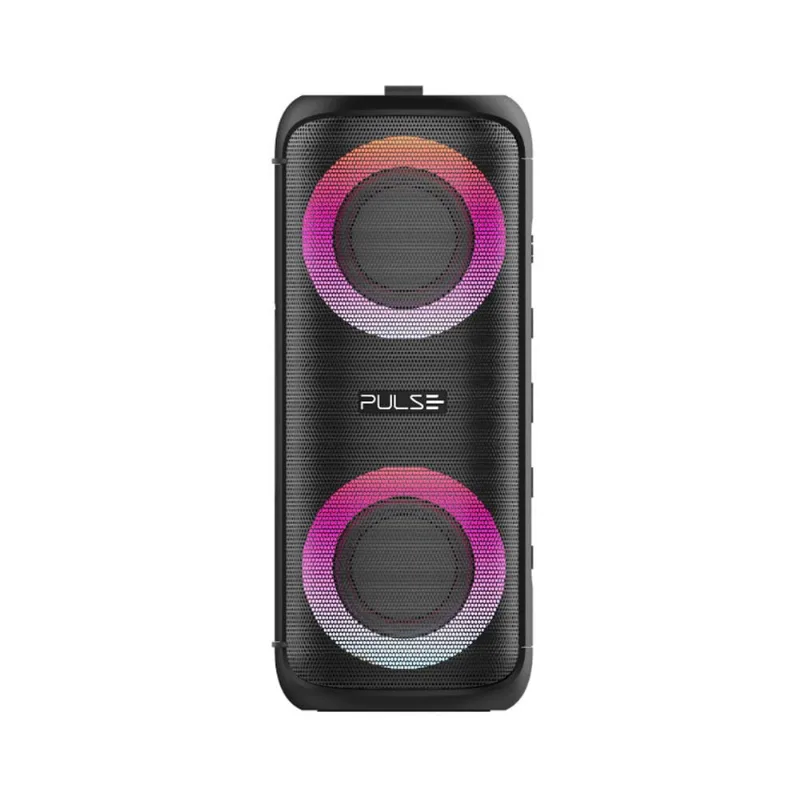Caixa de Som Mini Pulse Box Portátil Bluetooth 5.0 Potência 30w Recarregável com Luz de Led Pulse