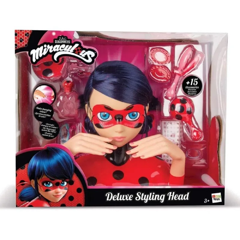 Busto Miraculous Ladybug com Acessórios Multilaser