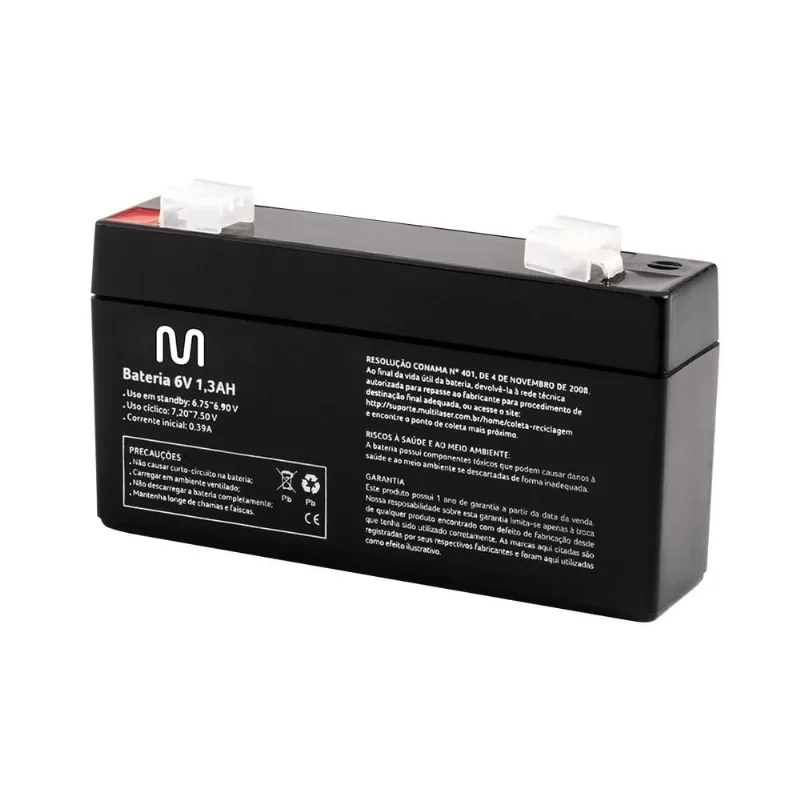 Bateria Powertek 6V 1,3AH - EN069