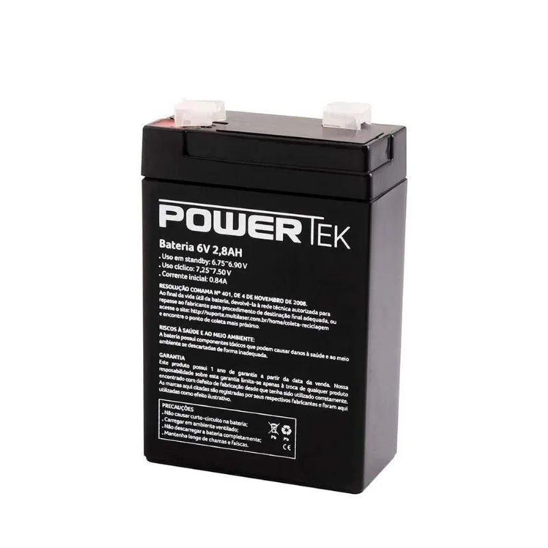 Bateria Powertwk 6v 2,8ah - En070 En070