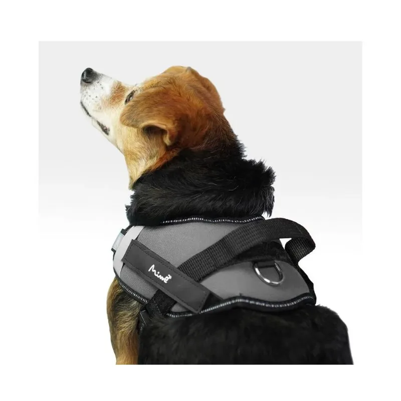 Peitoral Cross Harness da Mimo Cinza - M Cinza - PP305