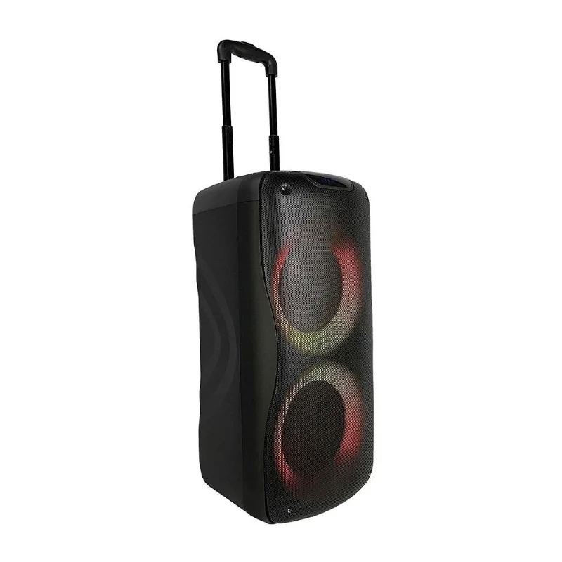 Caixa Amplificada Trolley SP505, 8" | Bluetooth/SD/USB/FM, Bateria de At? 5h, 800W, Preto