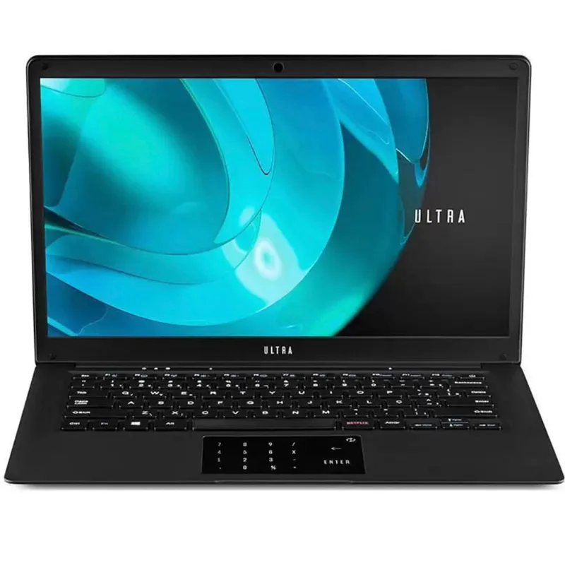 Notebook Multilaser Ultra Celeron N4020 14.1 HD 128GB SSD 4GB Linux Preto - UB233 3918