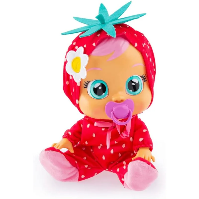 Boneca Cry Babies Tutti Frutti Ella Morango - Multikids