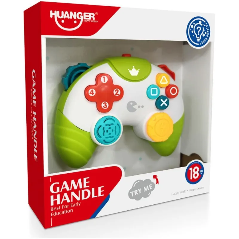 BRINQUEDO PARA BEBE MEU PRIMEIRO CONTROLE VIDEO GAME (CORES SORTIDAS = 1 UND)