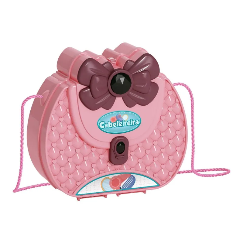Workshop Jr 2 em 1 Bolsa Fashion Cabeleireira com 16 Acessórios Multikids - BR1684