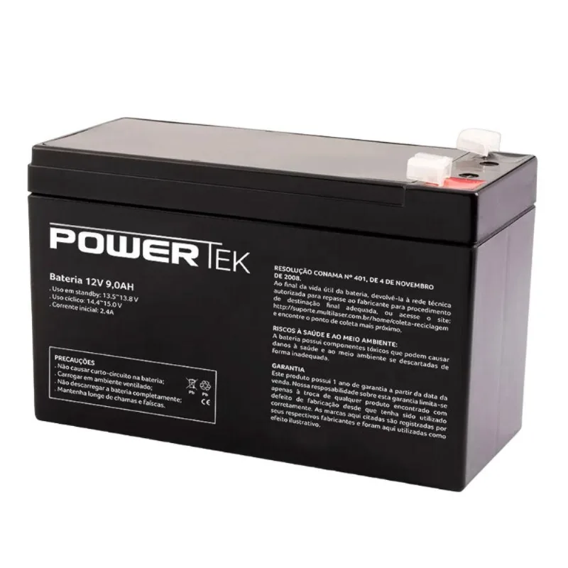 Bateria Estacionaria Powertek 12v 9ah - En078
