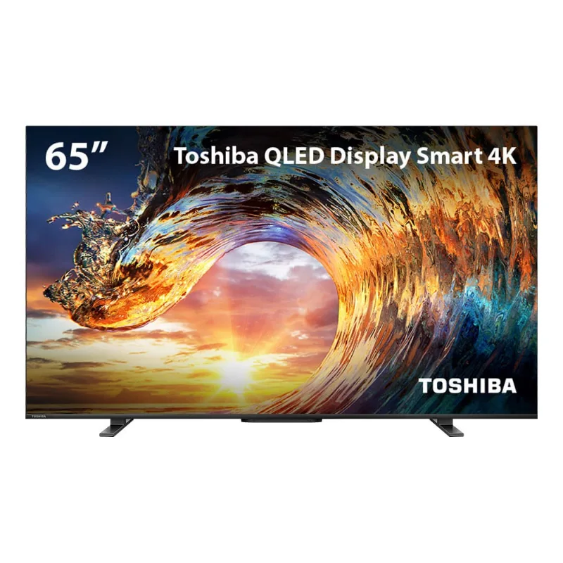 Smart TV qled 65 4k Toshiba 65M550L vidaa 3 hdmi 2 USB Wi-Fi - TB015M