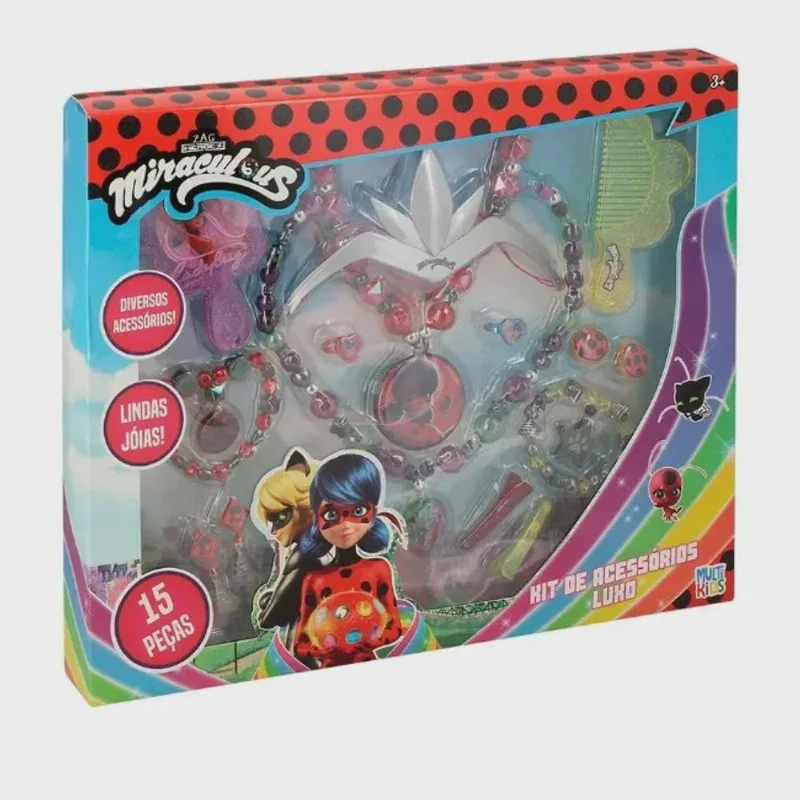 Miraculous Ladybug Kit de Acessórios Luxo BR1764