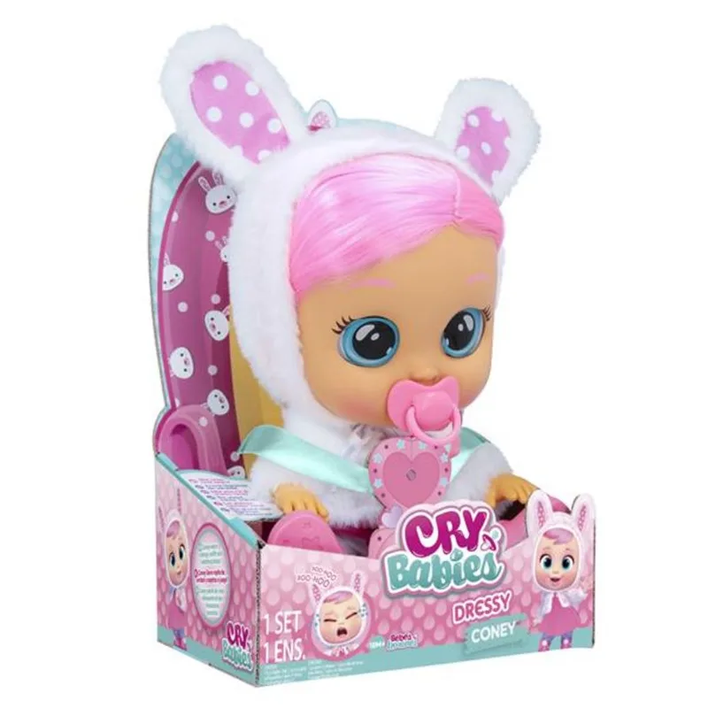 Boneca Cry Babies Dressy Coney Multikids