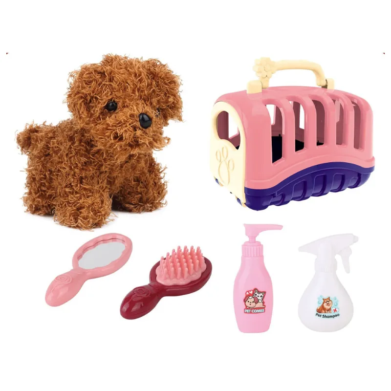 Pelúcia Surpresa com Acessórios - I Love My Pets - Hora do Passeio - Surpresa - Multikids