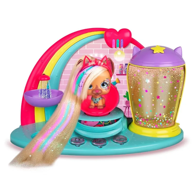 Playset Figura E Acessórios - Fabio E Fabia's Salão De Beleza - Multikids