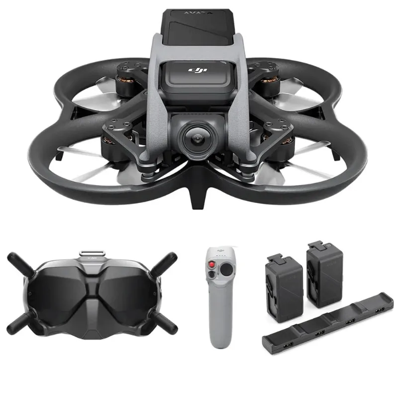 Drone dji Avata Fly Smart Combo com Óculos fpv Goggles V2 e Kit Fly More