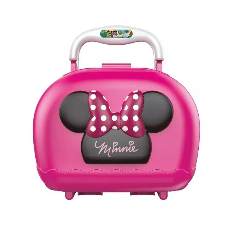 Maleta de Brinquedo Infantil Minnie Cabeleireira Multikids 8 Peças 3 a 4 Anos Rosa