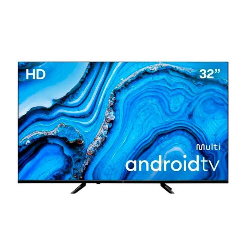 Smart Tv Dled 32 Polegadas Hd Multi Android 3 Hdmi 2 Usb Preto