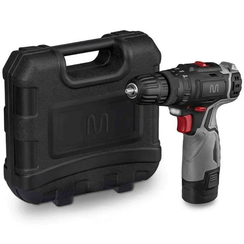 Kit Maleta Furadeira E Parafusadeira De Impacto Multilaser FE099