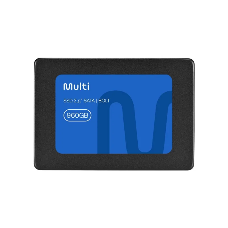SSD Multilaser 2.5 POL. SATA 960GB Bolt Gravação até 400 MB/S - SS720 SS720