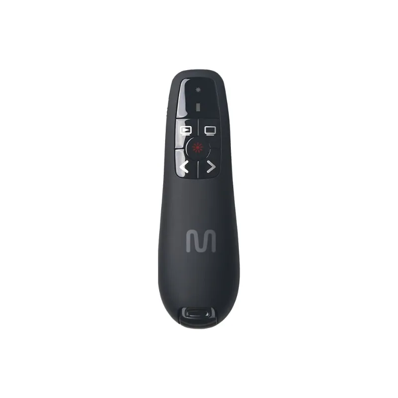 Apresentador de Slides sem fio Ps200 Com Laser USB, Alcance De 30m com Pilha Inclusa Multi (Multilaser)- AC385 AC385 - Multilaser