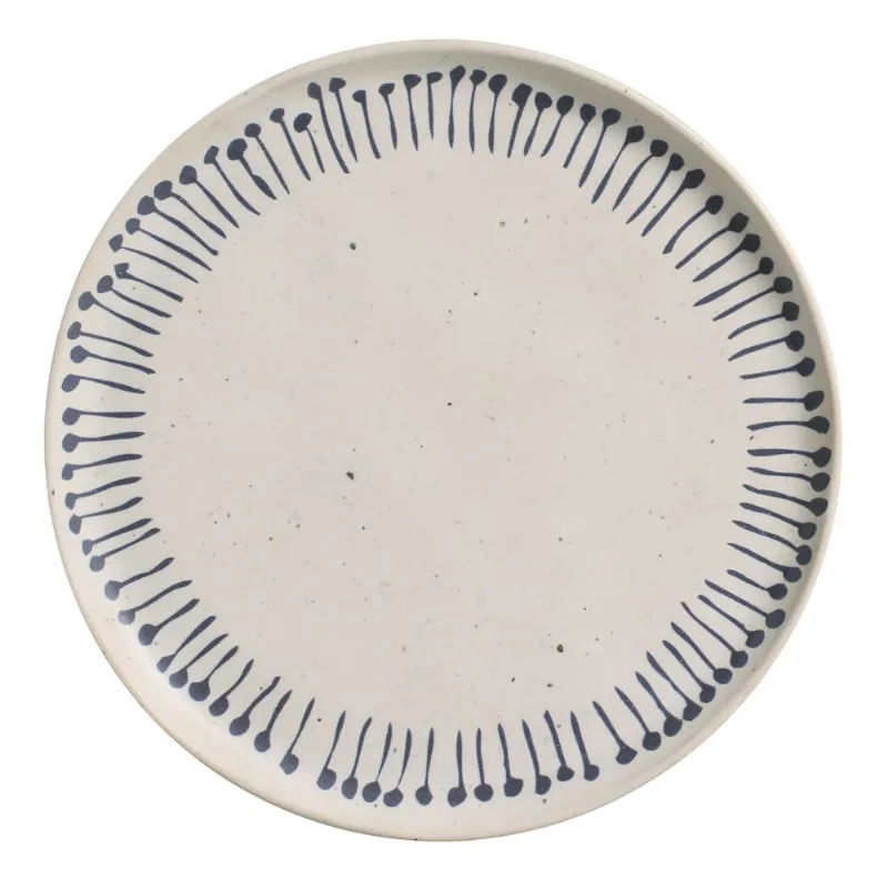 Conjunto com 6 Pratos Raso Bio Stoneware Primitiva Ø27,5cm