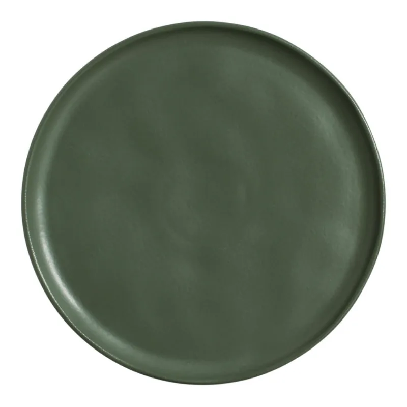 Conjunto com 6 Pratos Raso Bio Stoneware Leaf Ø27,5cm