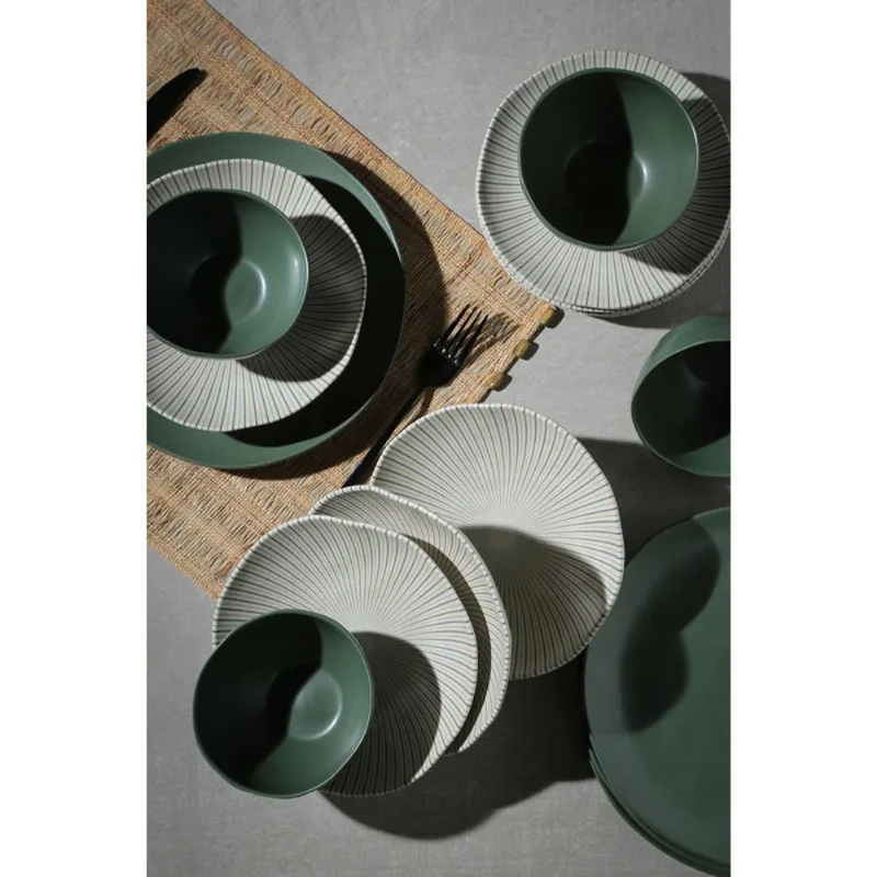 Conjunto de Bowls Orgânico Leaf Porto Brasil 4 Peças