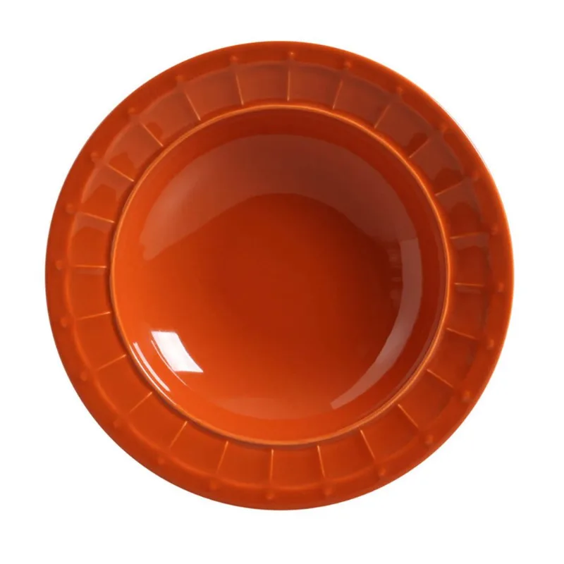 Conjunto de Pratos Fundos Atlântida 22,5cm Porto Brasil 4 Unidades