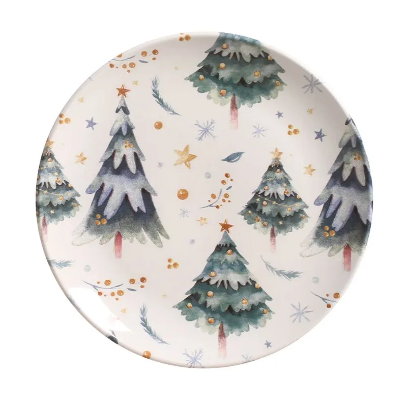 Conjunto com 6 Pratos de Sobremesa Coup Snowflakes Ø20,5cm