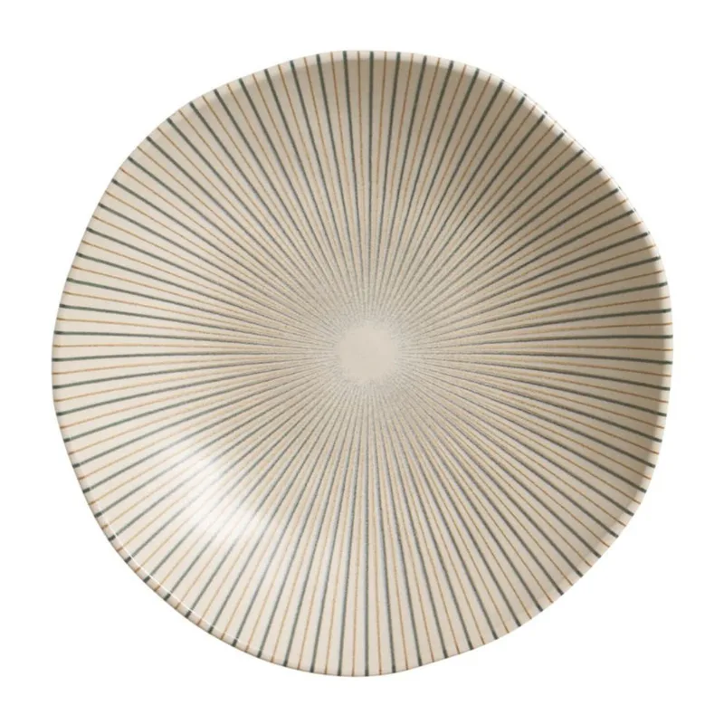 Conjunto de Prato Sobremesa Orgânico Leaf Porto Brasil 4 Peças
