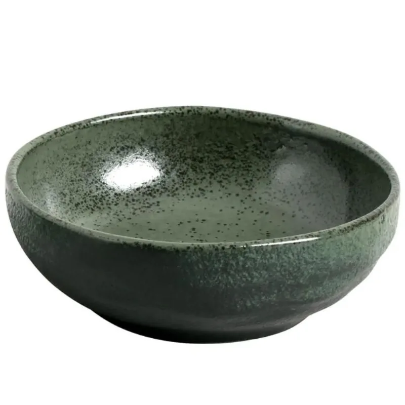 Ramequim Molho Shoyu 70ml Sushi Stoneware Greenery 9x3cm Porto Brasil Restaurante Japonês