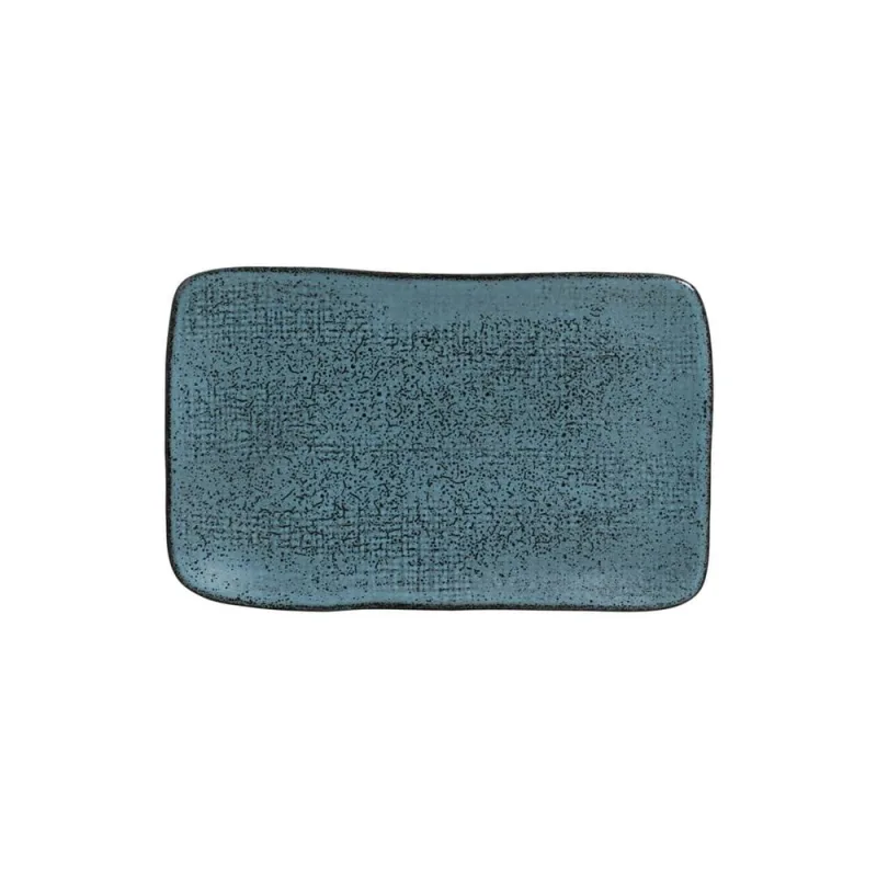 Conjunto com 4 Travessas Retangular Média Juta Night Sky 27x16cm - Porto Brasil Cerâmica - Utilidades Domesticas