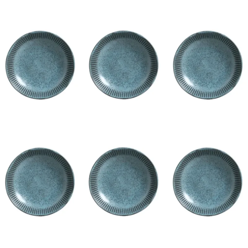Conjunto de Pratos Fundos 06 Peças Linhas Night Sky Porto Brasil - Porto Brasil - Utilidades Domesticas