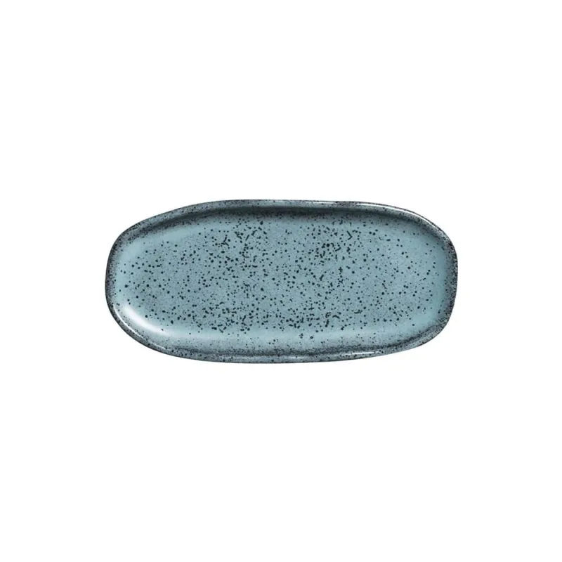Conjunto com 4 Travessas Oval Rasa Mini Orgânico Night Sky 16,5x8cm - Porto Brasil Cerâmica - Utilidades Domesticas