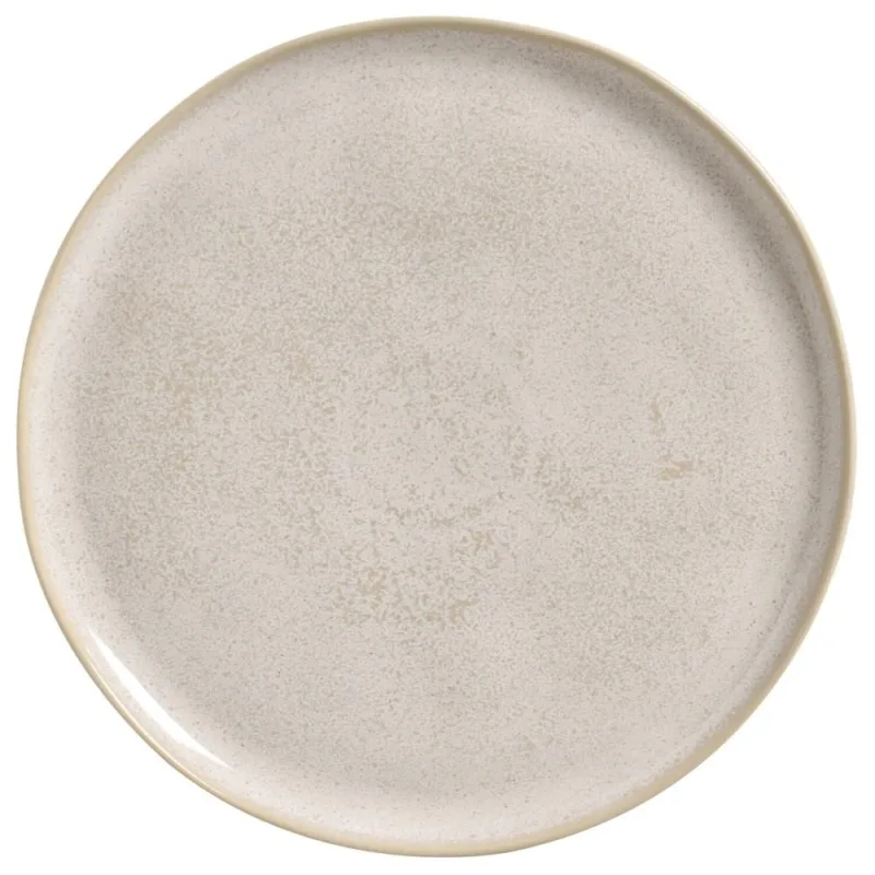Conjunto com 6 Pratos Raso Bio Latte Ø29cm - Porto Brasil Cerâmica - Utilidades Domesticas