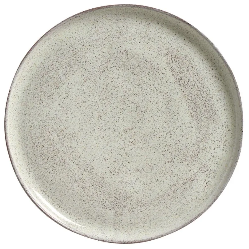 Conjunto com 6 Pratos Raso Bio Pistache Ø29cm - Porto Brasil Cerâmica - Utilidades Domesticas